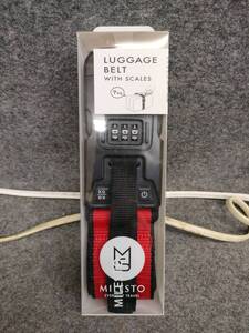 MILESTO LUGGAGE BELT 旅行 グッズ　ラゲッジベルト