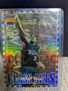 nba grant hill card topps sradium club class acts refractor グラント・ヒル