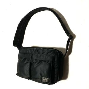 未使用/PORTER/TANKER/SHOULDER BAG(S)/Black/622-76963/Nylon/ポーター/タンカー/ショルダーバッグ(S)/ブラック/MA-1