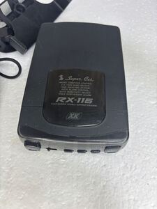 レーダー探知機 スーパーキャット RX-116 XK Super Cat 41102448 動作未確認 電源コード 取り付け台付き