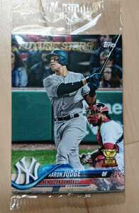 ★未開封 新品 AARON JUDGE TOPPS 2018 MLB メジャーリーグ PROMO 非売品 アーロン ジャッジ NEW YORK YANKEES ニューヨーク ヤンキース