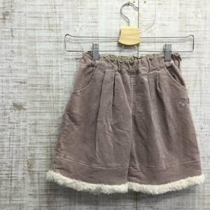 M43◇BEBE | べべ　ファー付きパンツ 中古　薄ピンク　サイズ１４０