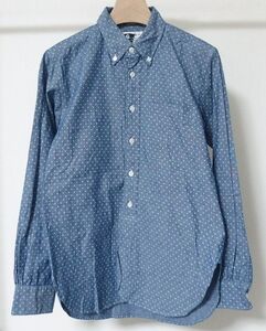 Engineered Garments エンジニアードガーメンツ 19th BD Shirt Polka Dot Chambray ポルカドット シャンブレー ボタンダウン シャツ XS