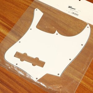 新品 Greco グレコ Pickguard for WSB-STD, White ピックガード 交換用 WSB-STD専用 白 ホワイト ベース用 3Ply