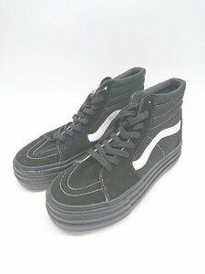 ◇ ◎ ●未使用● VANS ヴァンズ SK8-HI スケートハイ?V38CF スニーカー シューズ サイズ24.5 ブラック レディース P