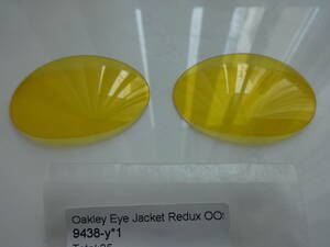 レア偏光レンズ！！★オークリー Eye Jacket Redux用 カスタム偏光レンズ OO9438用 yellow POLARIZED Color 新品 　アイジャケット