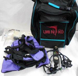 スキューバ ダイビング 用品 まとめて Zeagle ジャケット SMサイズ SHERWOOD SCUBA シャーウッド レギュレーター 他 ジャンク 【セ580】