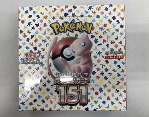 新品未開封　151 BOX シュリンク付　ポケモンカード 強化拡張パック 1BOX