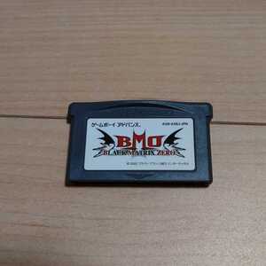 ゲームボーイアドバンス ブラックマトリクスゼロ　GBA 