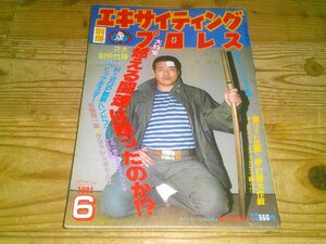 別冊エキサイティングプロレス 1984/6：女子プロレス・ドラマ「輝きたいの」：グランド・チャンピオンカーニバル：猪木は蘇ったのか？