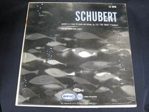 米LP/SCHUBERT「ます」/LC3046/EPIC