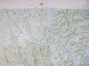 20万分の1地形図「一関」●昭和57年発行