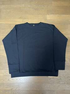 【新品sizeL】DjangoAtour classic farmers sweat 黒 ジャンゴアトゥール クラシック ファーマーズ スウェット