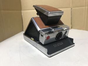 K587/ポラロイド POLAROID SX-70 LAND CAMERA 動作未確認　ジャンク