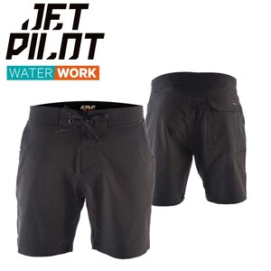 ジェットパイロット JETPILOT ボードパンツ メンズ 送料無料 ジェットライト ボードショーツ JPW39 ブラック 40 海パン ワークウェア