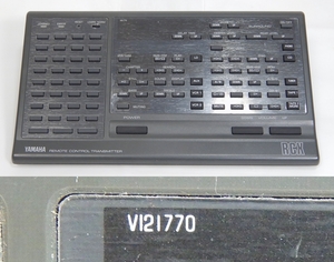 YAMAHA ヤマハ　リモコン　V121770 Remote Control Transmitter RCX 