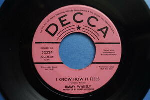 ★US盤 EP★　Jimmy Wakely - I Know How It Feels / Walking The Wet Streets 1968