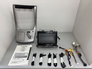 中古　アルパイン ビッグX　EX009V-AV 地図データ2016年