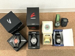 CASIO カシオ G-SHOCK Baby-G ジャンク品 6点 まとめ MTG-110 CABIN GW-1400DA など 未使用保管品含む クオーツ 腕時計