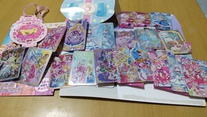 プリキュアオールスターズ キラキラカードグミ (最新段)セミコンプ P1～P17 とおまけ