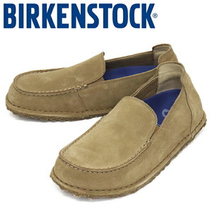 BIRKENSTOCK (ビルケンシュトック) 1027494 UTTI Slip On ウッティ スリッポン スエードレザーシューズ GRAY TAUPE レギュラー幅 BI355 43-