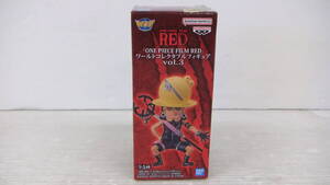 ◆◇ワンピース　FILM　RED　ワールドコレクタブルフィギュア　vol.3　ウソップ　 玩ta0350-099ネ◇◆