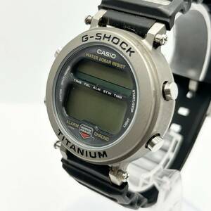 A)CASIO/カシオ G-SHOCK 腕時計 MR-G MRG-1 TITANIUMU/チタニウム デジタル時計 レトロ ジャンク ヴィンテージ 動作未確認 E0910