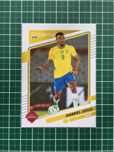 ★PANINI 2021-22 DONRUSS SOCCER ROAD TO QATAR #22 GABRIEL JESUS［BRAZIL／ブラジル］ベースカード「BASE」★