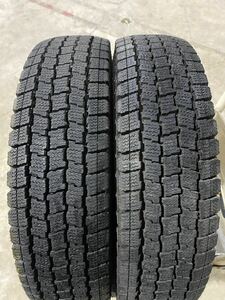 送料無料 9.5分山 GOODYEAR 145R12 LT 6PR ICENAVI CARGO スタッドレス 2本 グッドイヤー (PW6K085M) 2018年製