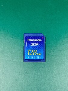 Panasonic パナソニック High-Speed SDカード 128MB 1枚 フォーマット済み 動作確認済みジャンク品