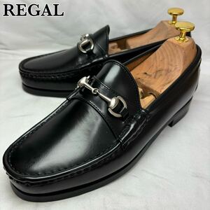 【新品未使用】REGAL Y064 ビットローファー 幅広 3E