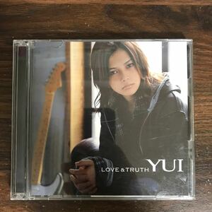 (G3063) 帯付 中古100円 YUI LOVE&TRUTH(初回生産限定盤)(DVD付)