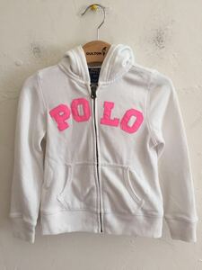 【送料無料】中古 RALPH LAUREN ラルフローレン パーカー サイズ4/4T