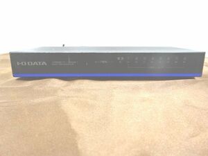 IO-DATA ETX-ESH08NCK 8ポートスイッチングハブ　USED品