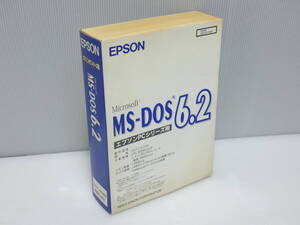 【未開封品】EPSON エプソン PCM37 MS-DOS 6.2 エプソンPCシリーズ用 3.5インチ2HD 80286以上 推奨：386SX以上 シュリンク未開封品☆