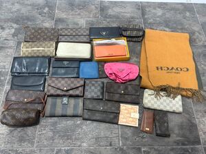 ☆ ジャンク まとめ 財布 バック キーケース ルイヴィトンGUCCI COACH PRADA 小物 ブランド財布 長財布 キーケース