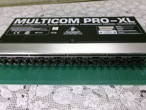 ■MDX4600-5　ベリンガー　INTERACTIVE　QUAD　PROCESSOR Behringer MDX4600 Multicom PRO-XL 4-Channel Compressor/LimiterとPeakLimiter