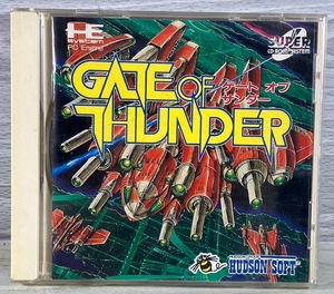 [1-98] PCE PCエンジン SUPER CD-ROM2 ゲートオブサンダー GATE OF THUNDER ハドソン HUDSON SOFT