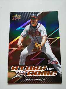 2009 Upperdeck stars of the game Chipper Jones