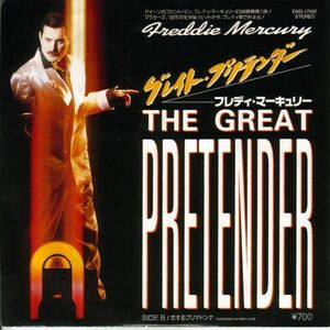 7 Freddie Mercury Great Pretender / Exercises In Free Love EMS17697 EMI Japan /00080