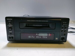 F61(中古現状、即発送）DENON MDデッキ DMD-80