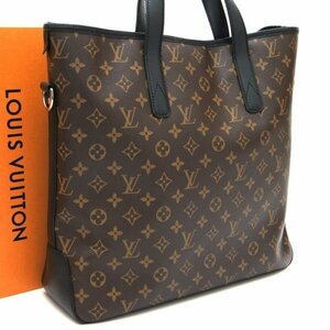 【極美品】 ルイヴィトン Louis Vuitton モノグラムマカサー デイヴィス トートバッグ ビジネスバッグ メンズ 定価約21万 B0264