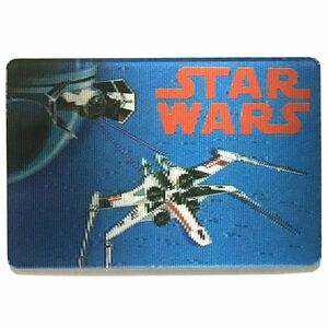 【新品】1978年当時物 森永 スター・ウォーズ キャラメル おまけ マスコット★Xウイング3Dカード★ 検)ケナー明治タカラSWポピー消しゴム