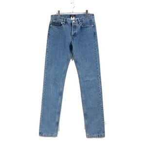 A.P.C. アーペーセー PETIT NEW STANDARD Stonewashed indigo デニムパンツ 30 インディゴ