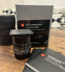 【美品】【おまけ付き】Leica ライカ ズミクロン M35mm F2.0【1万円スタート】