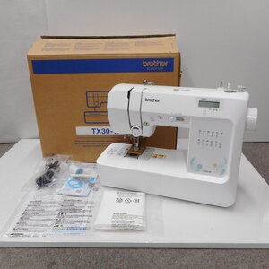 ID915 ブラザー ミシン TX30-W Brother ホワイト 手芸 開封済/未使用品