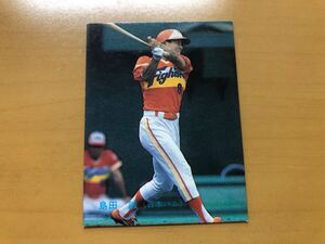 そこそこ美品 カルビープロ野球カード 1988年 島田誠(日本ハム) No.192