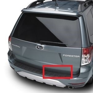 リア バンパー プロテクター ガード パッド 2009-2013 SH フォレスター FORESTER 部品 パーツ PARTS 海外 SUBARU 北米 輸出 スバル 仕様