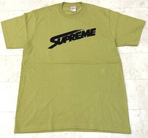 【新品】Supreme シュプリーム【Mont Blanc Tee Dusty Green】2023年秋冬 23AW モンブラン ロゴ TシャツMサイズグリーン×ブラック