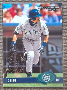 2003 Donruss #180 ICHIRO SUZUKI Seattle Mariners Orix Blue Wave